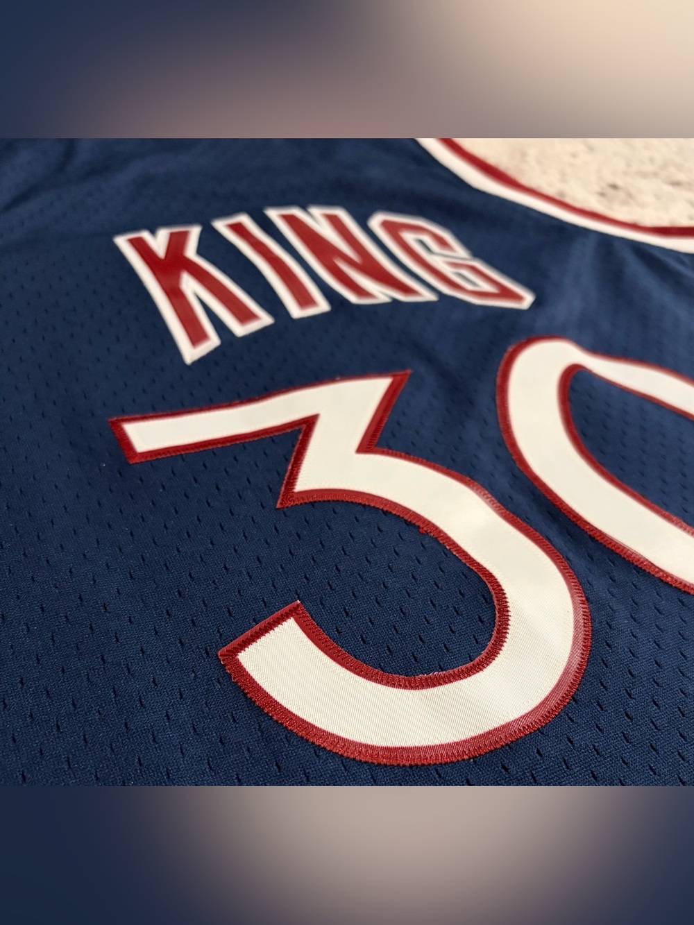 Mitchell & Ness Authentic New York Knicks Bernard King 1982-83 Jersey Men’s Sz M - Picture 6 of 6